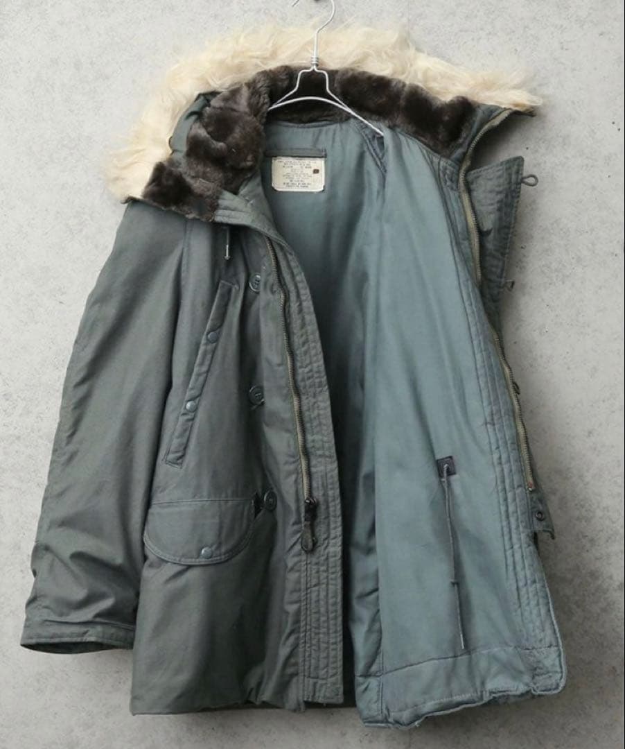 米軍　実物　N3B ジャケット　XL WAIPER ミリタリー　軍物