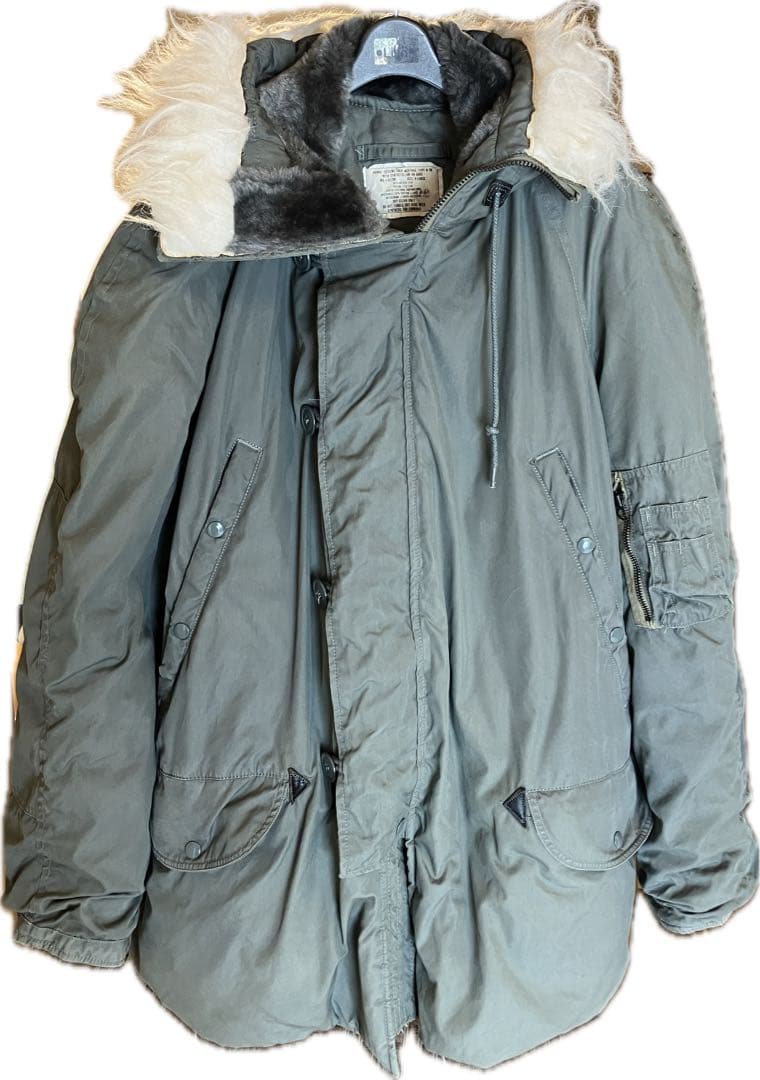 米軍　実物　N3B ジャケット　XL WAIPER ミリタリー　軍物