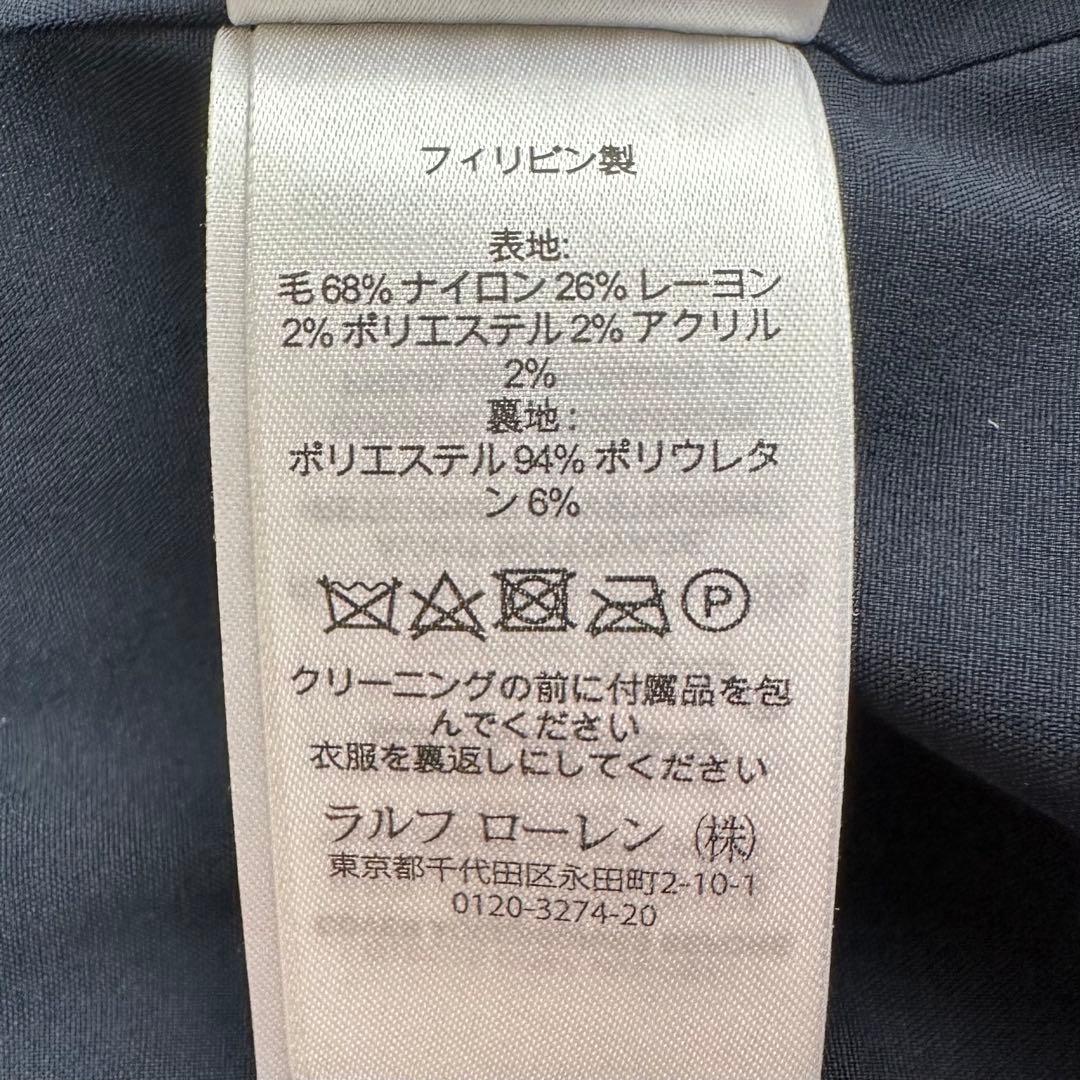 美品✨ローレンラルフローレン　テーラードジャケット　ヘリンボーン　銀ボタン　2