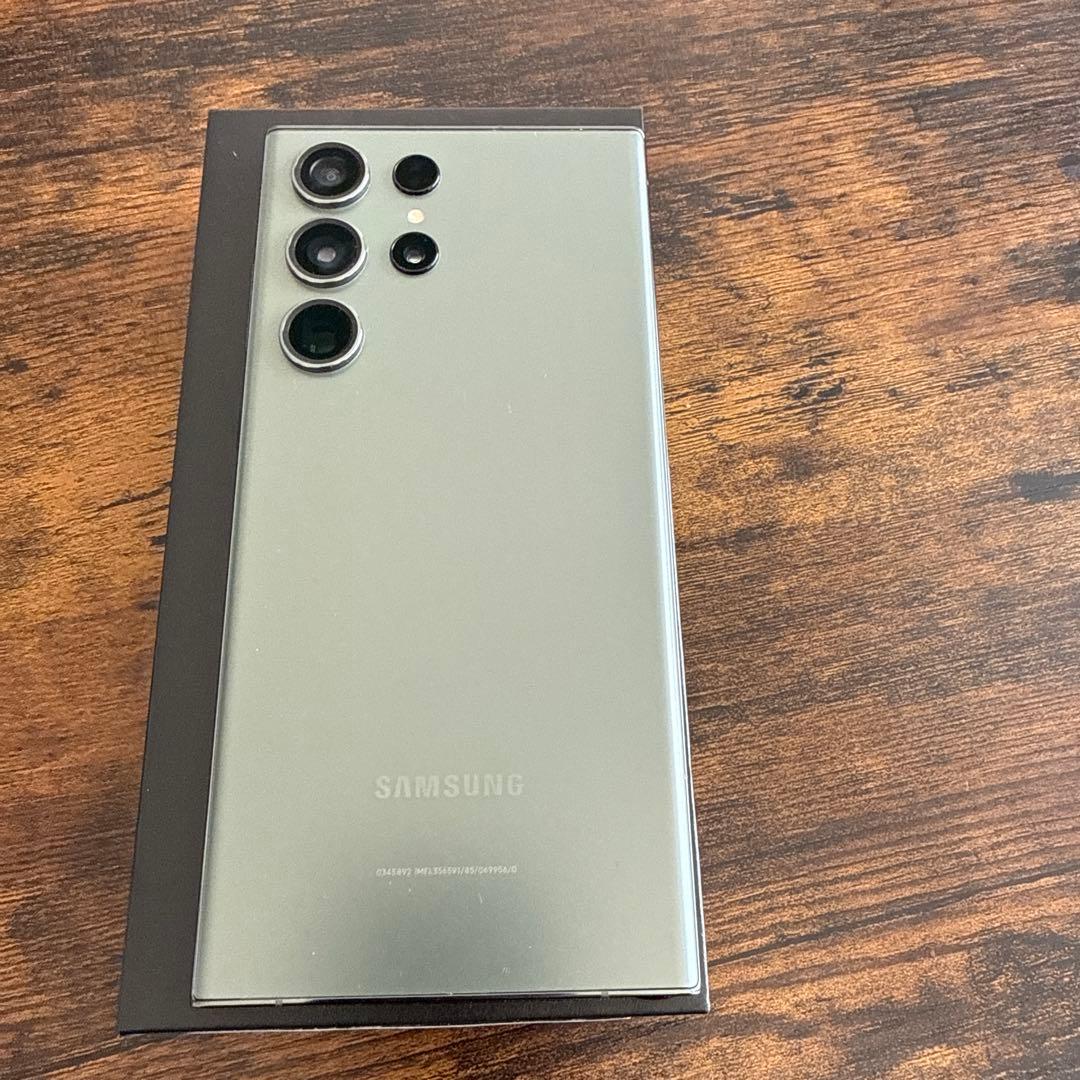 Samsung Galaxy S23 Ultra グリーン 本体