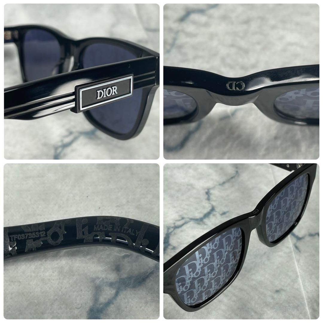 美品✨ Dior レクタンギュラー サングラス ブラック