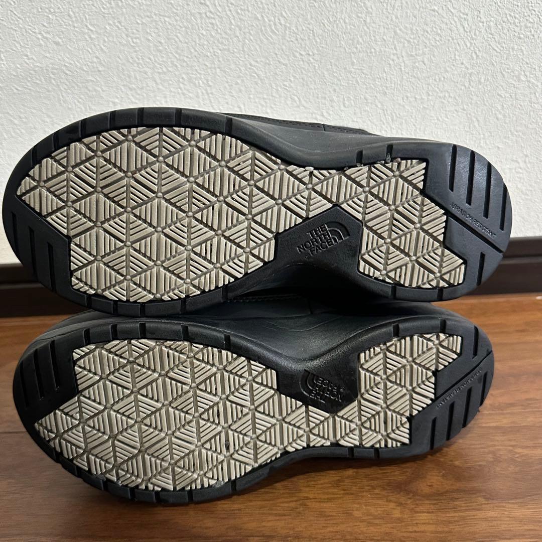 【美品】ノースフェイス ヌプシ スノーブーツ ブーティ 23㎝ 黒　ブラック