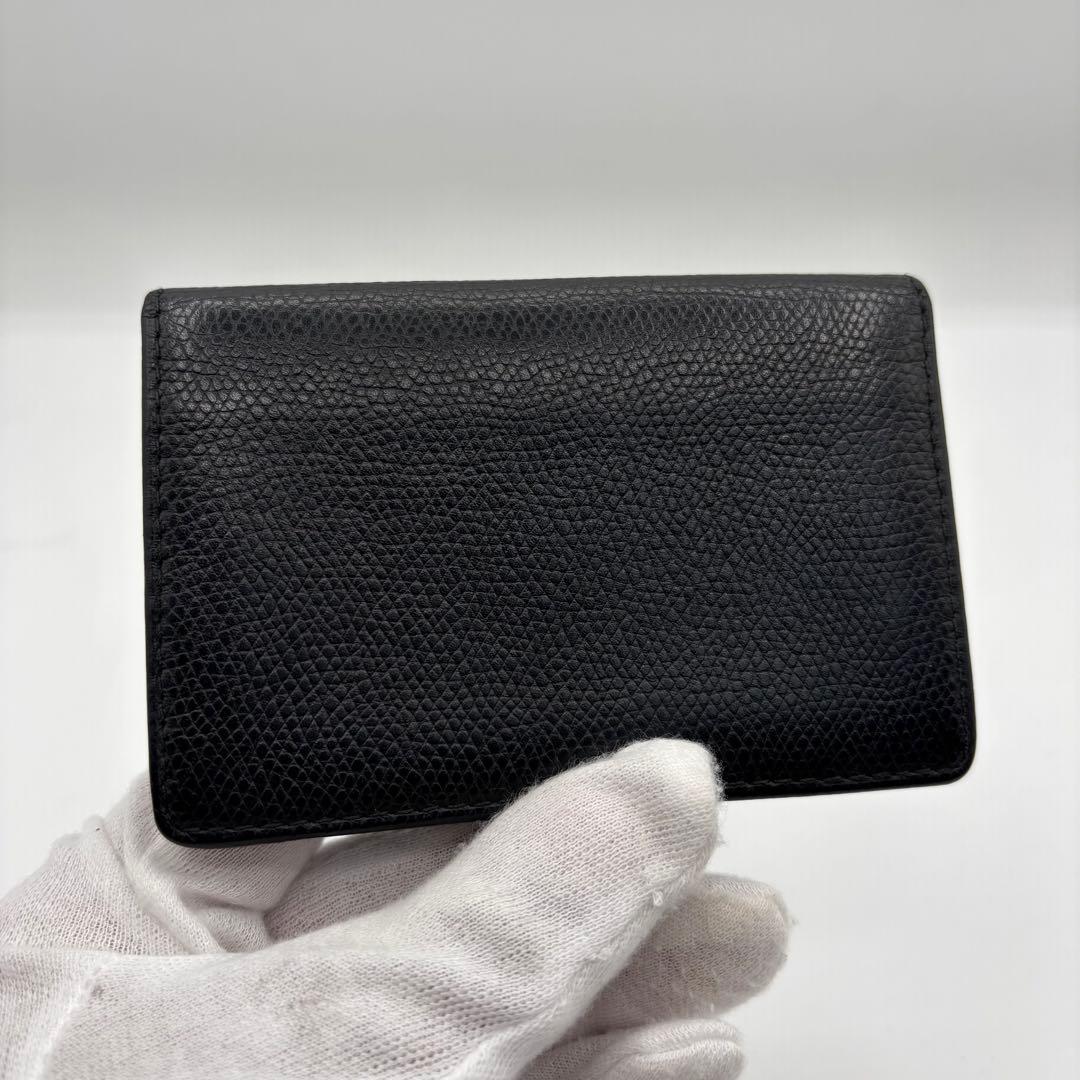 LOEWE ロエベ アナグラム カードケース 名刺入れ レザー ブラック 美品
