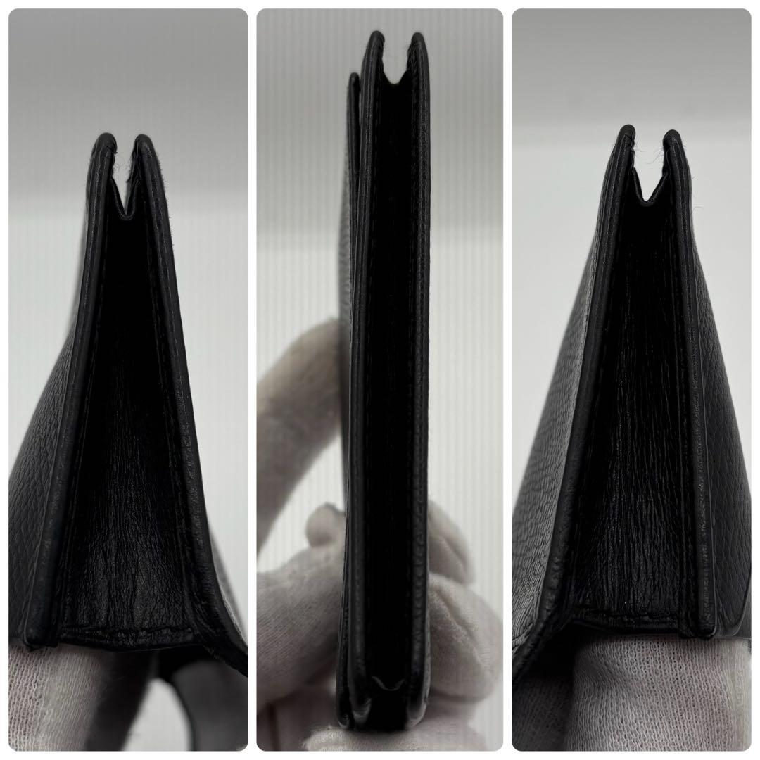 LOEWE ロエベ アナグラム カードケース 名刺入れ レザー ブラック 美品