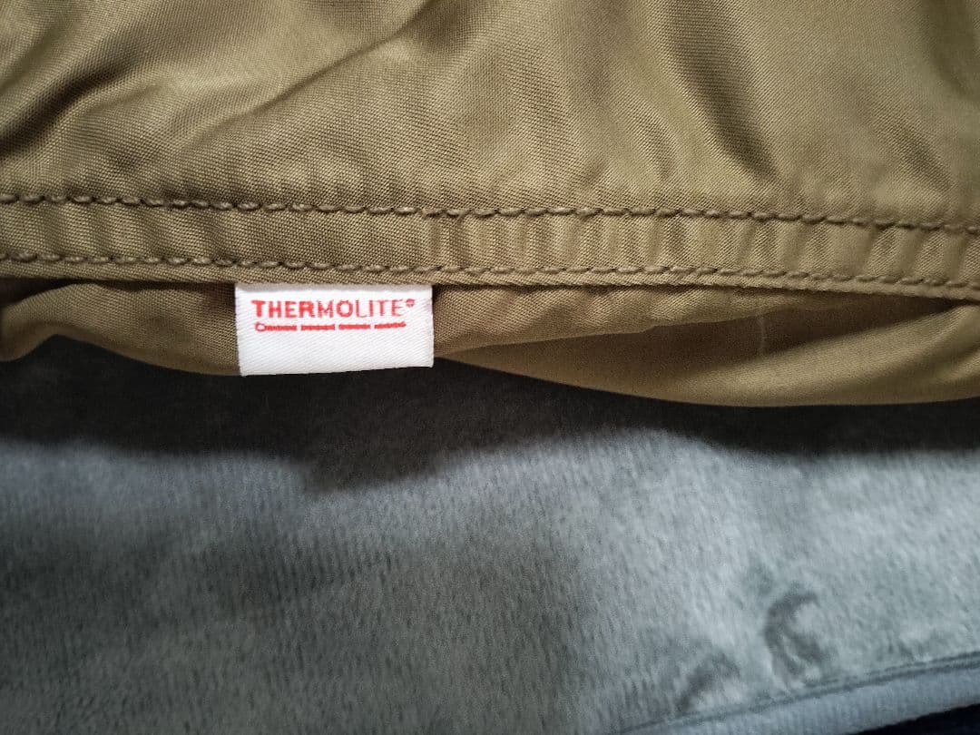 ALPHA カーキ ミリタリージャケット Lサイズ