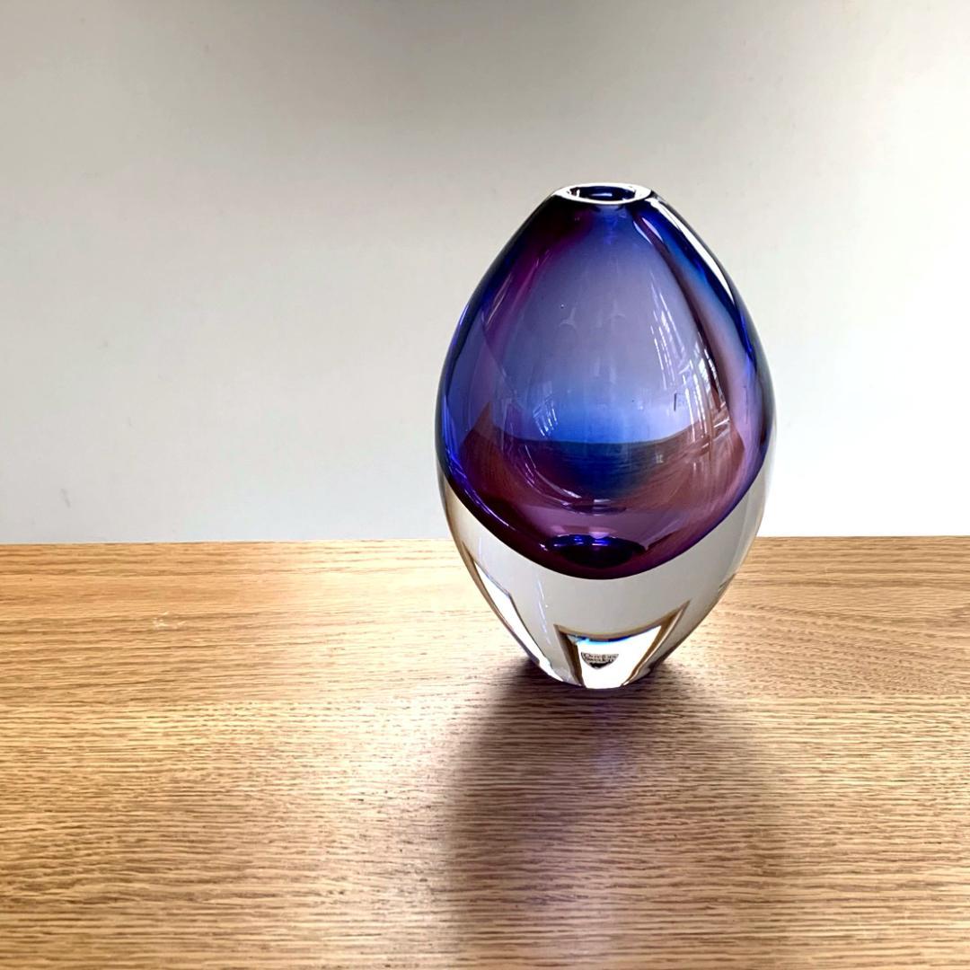 Orrefors オレフォス 花瓶 花器 フラワーベース 中古品 スウェーデン