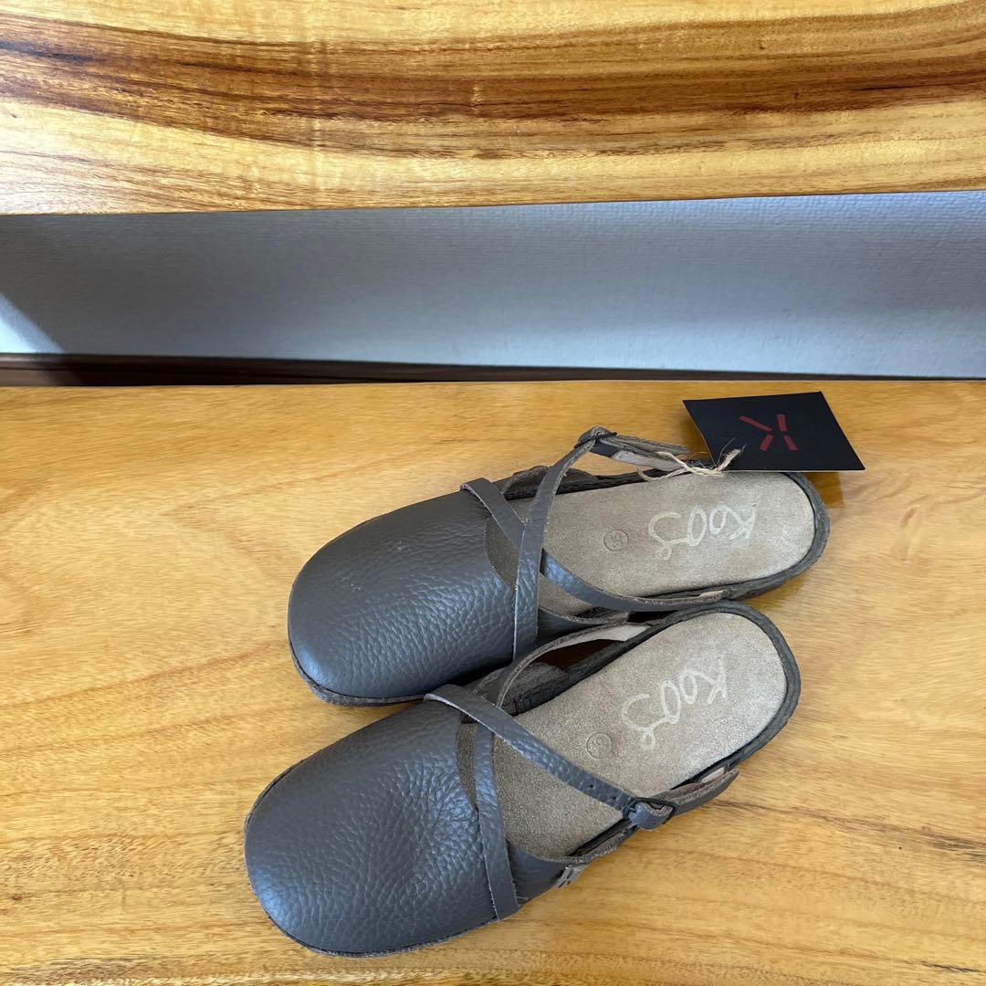 【271】レディースkoos ミュールサンダル　２２.５cm ３５
