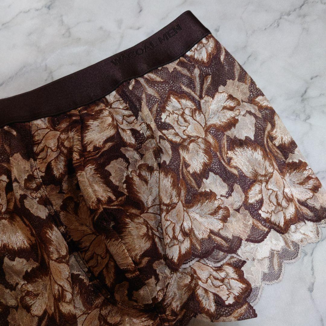 コレクション限定貴重なワコールレースボクサーパンツ 3枚セット新品未使用M