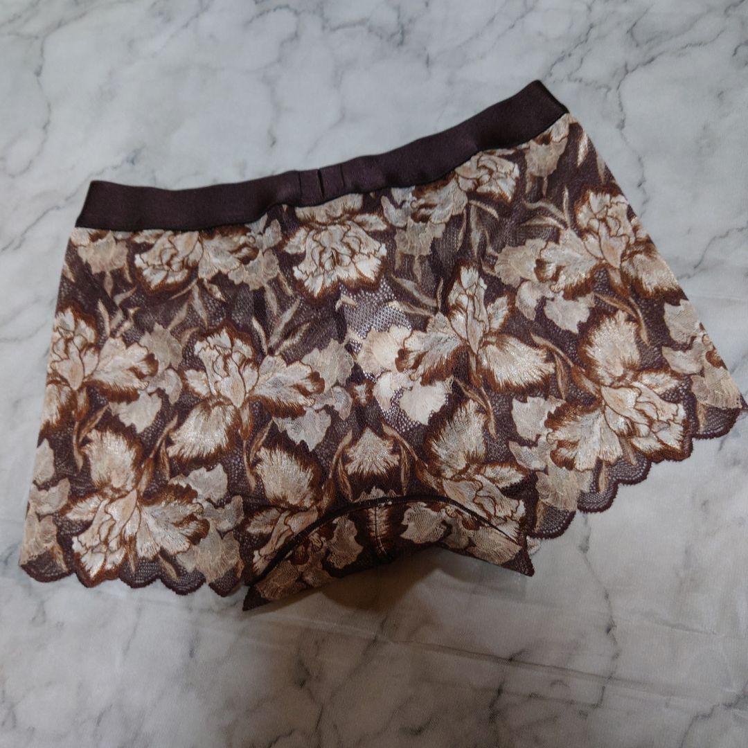 コレクション限定貴重なワコールレースボクサーパンツ 3枚セット新品未使用M