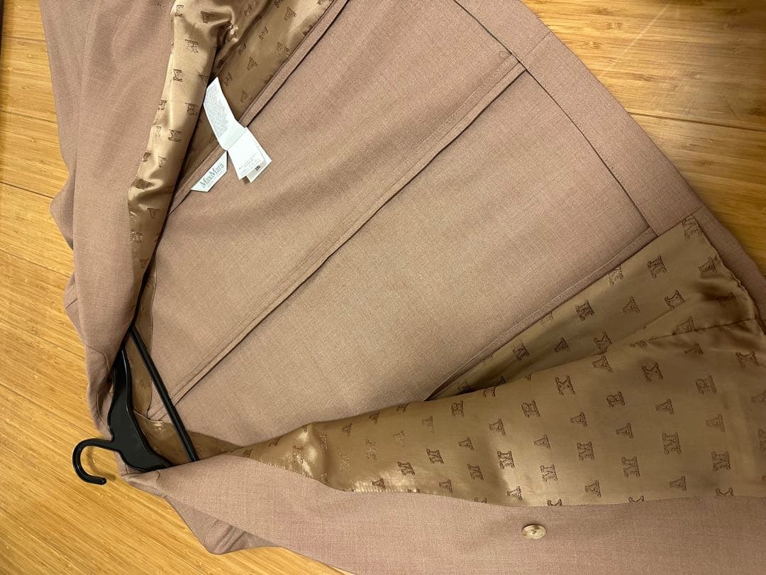 マックスマーラ　テーラードジャケット　キャメ