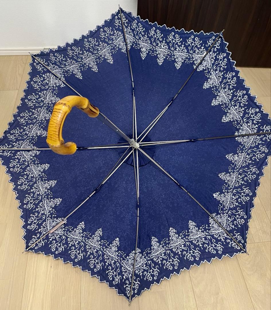 美品⭐︎ヴィヴィアンウエストウッド 日傘 パゴダ タケ柄 オーヴ