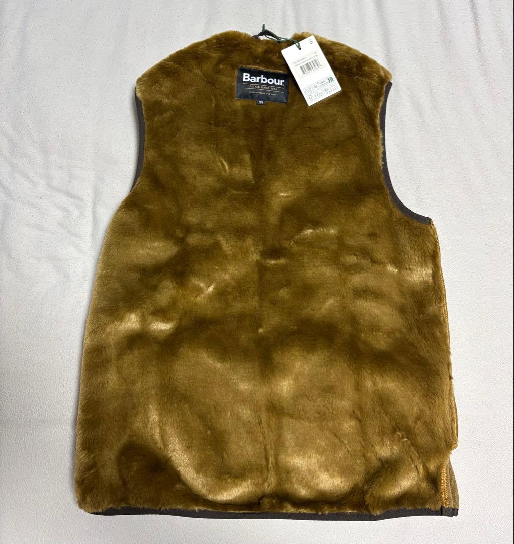 【極美品】Barbour ファーライナー ベスト 38（ビデイル・SL対応）