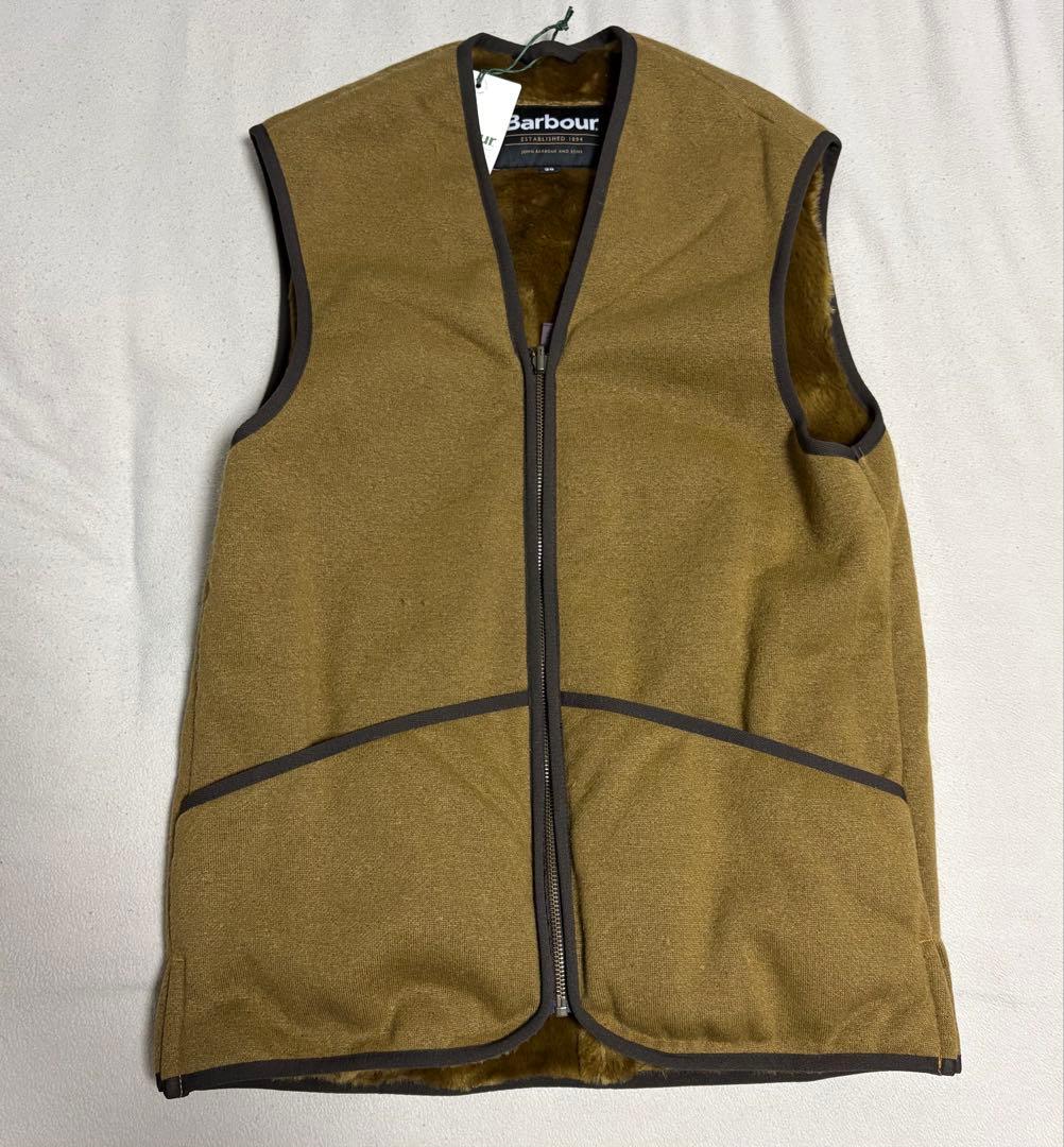 【極美品】Barbour ファーライナー ベスト 38（ビデイル・SL対応）