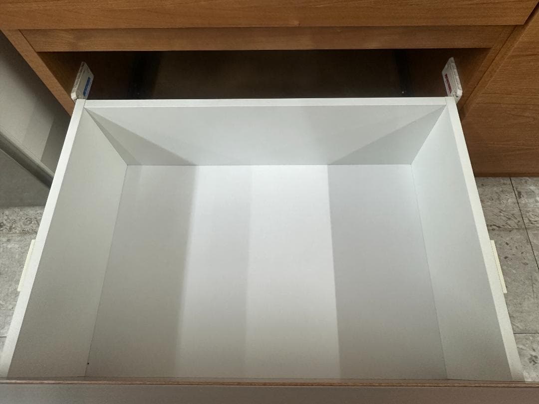 大川家具　食器棚　ブラウン