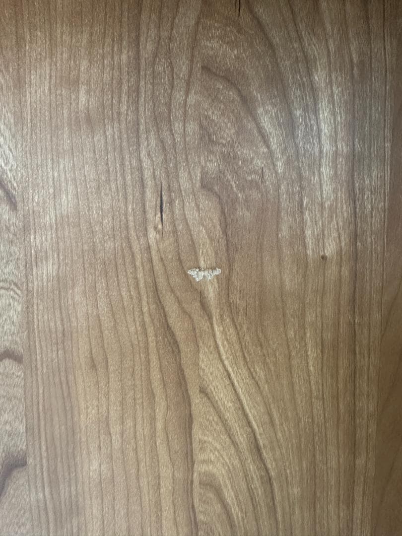 大川家具　食器棚　ブラウン