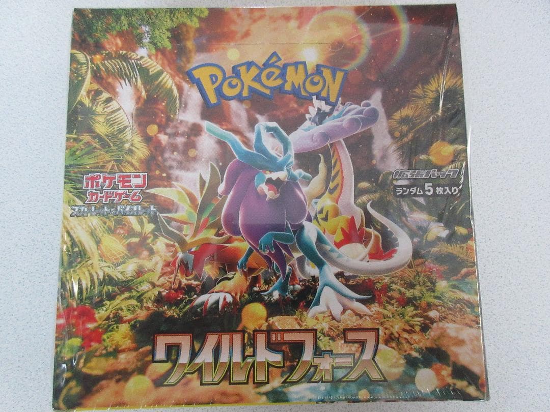 ポケモンカードゲーム ワイルドフォース シュリンク付 未開封BOX
