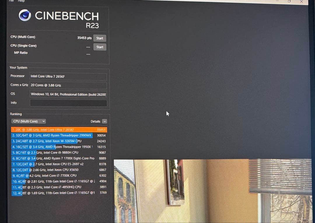 265KF、RTX5060ti16GB搭載、自作デスクトップPC
