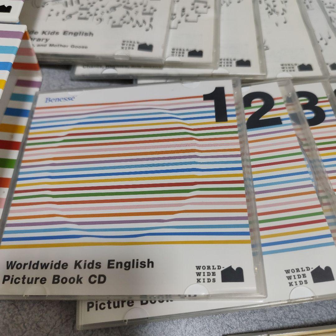 ワールドワイドキッズ 　イングリッシュDVD CDセット