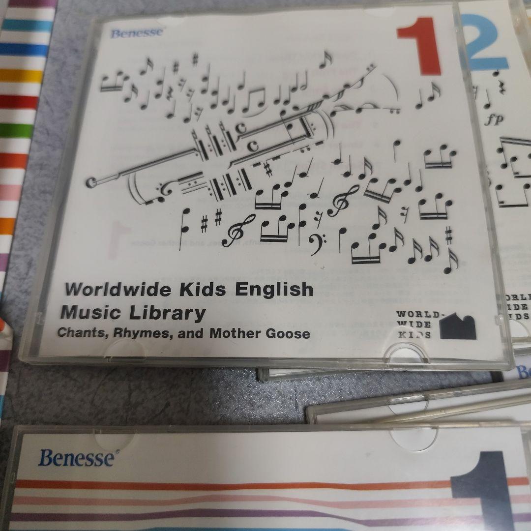 ワールドワイドキッズ 　イングリッシュDVD CDセット