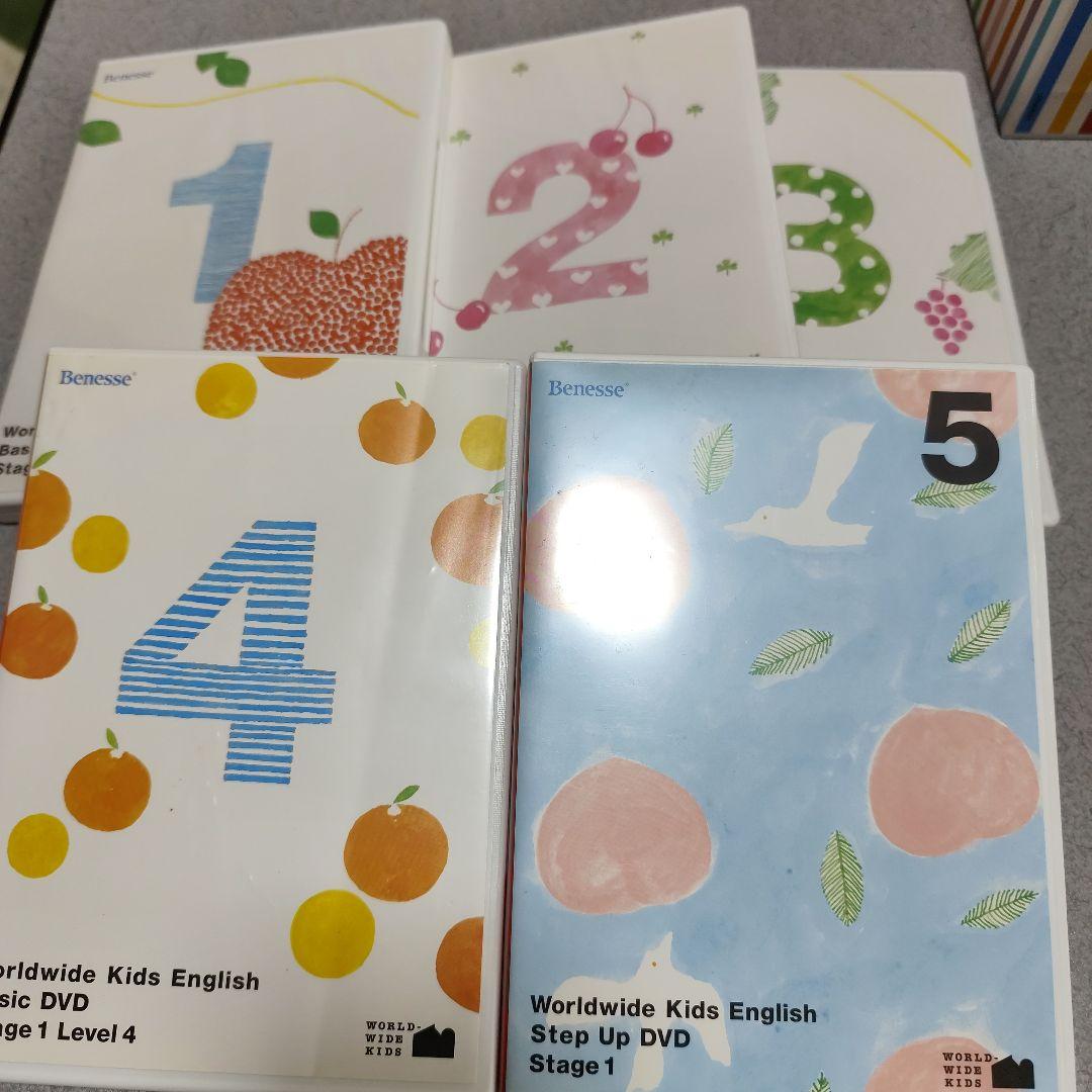 ワールドワイドキッズ 　イングリッシュDVD CDセット