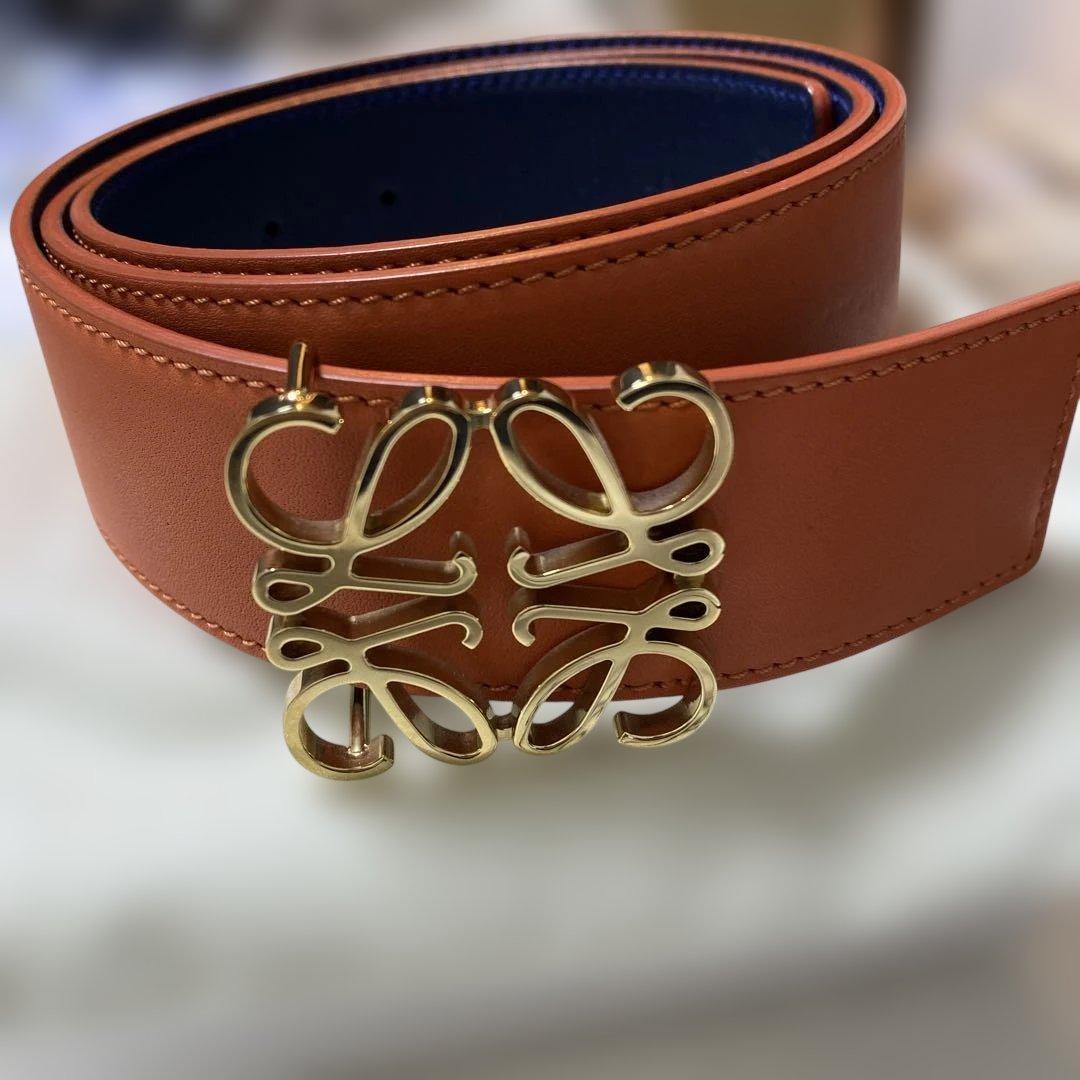 お値下げしました！ LOEWE オレンジ ネイビー ベルト