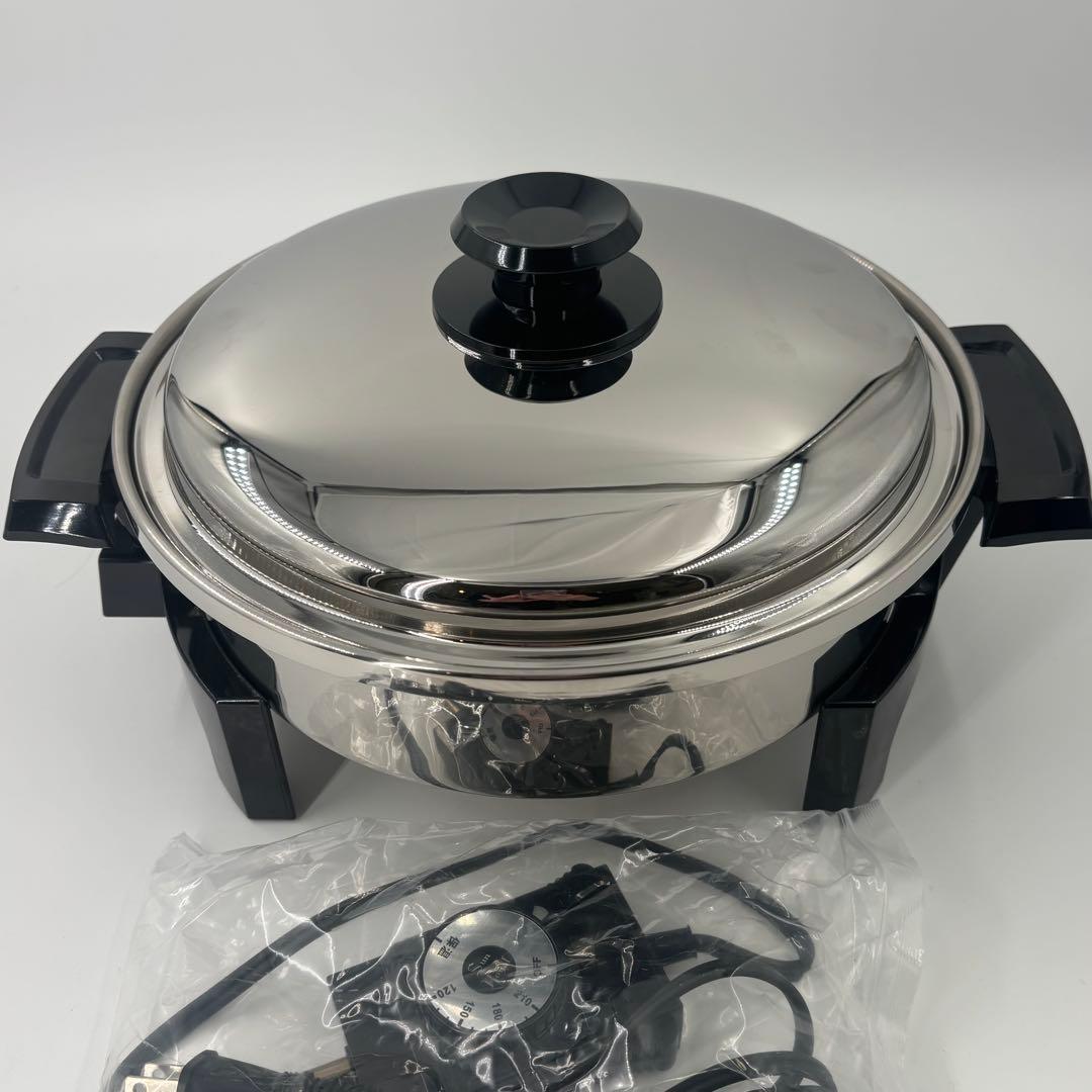 サンロイヤル　Sun  電気フライパン　鍋　温度調整　未使用