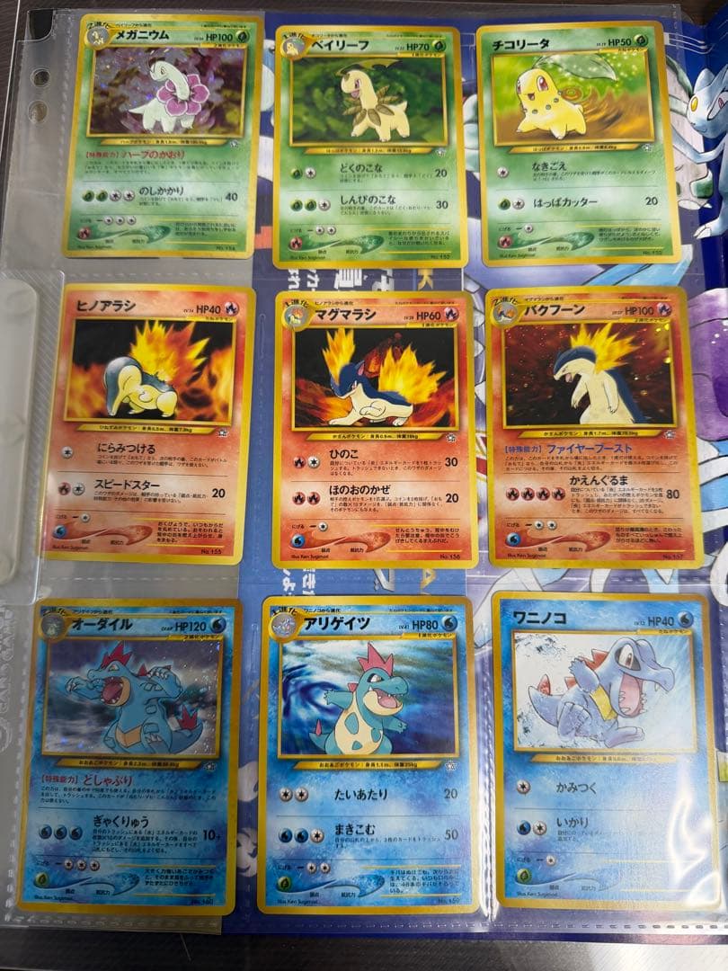 ポケモンカード neo プレミアムファイル　旧裏