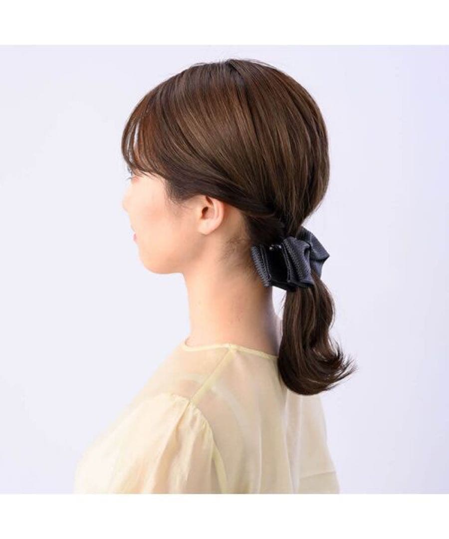 【新品】Complex Bizコンプレックスビズ ブラック リボンバナナクリップ