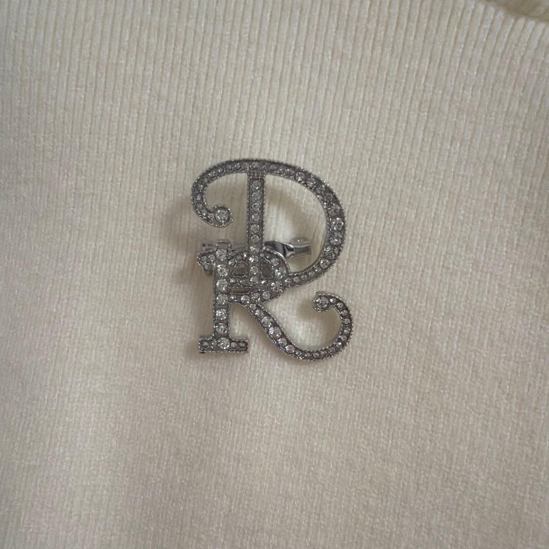 ダーリッチ ビジューケープニットミニワンピース