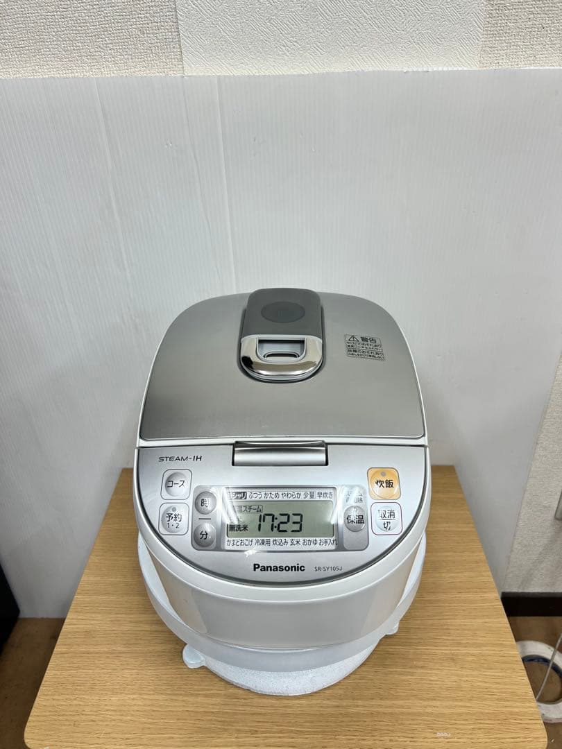 Panasonic スチームIHジャー炊飯器 SR-SY105J 1.0L