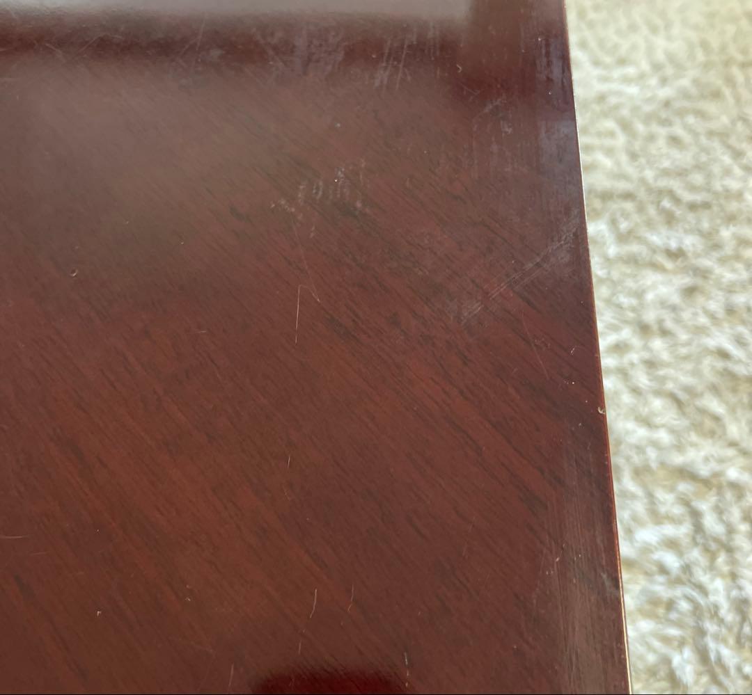 karimoku カリモク コーナーキャビネット 赤茶 オールド OLD ①