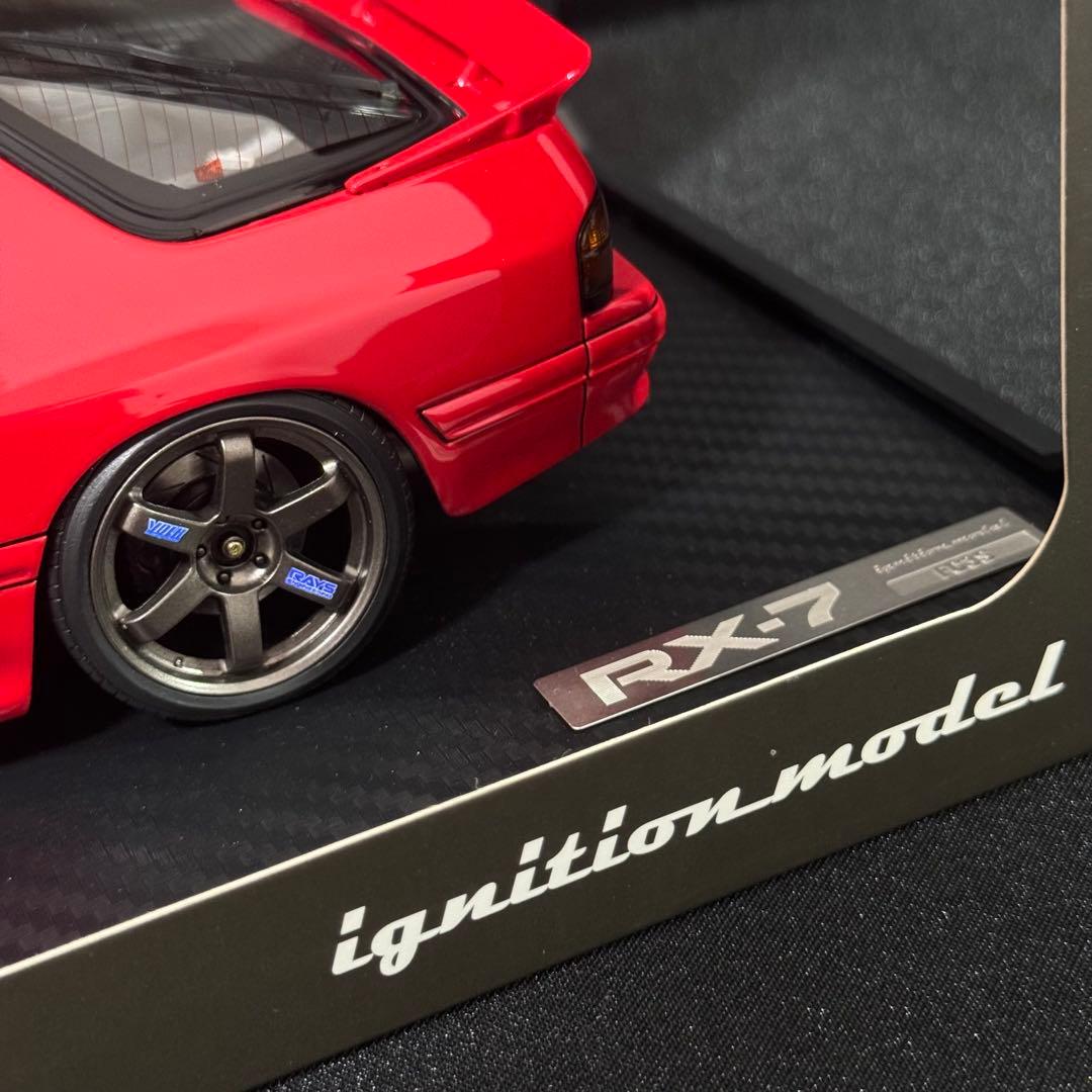 イグニッションモデル1/18 RX7 FC3S Red IG0218 廃盤レア