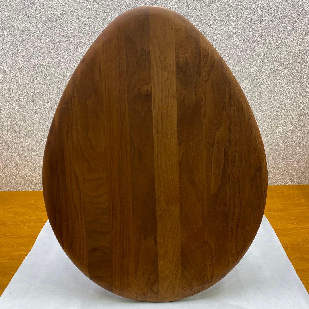 karf カーフ Egg shape サイドテーブル ウォールナット 極美品