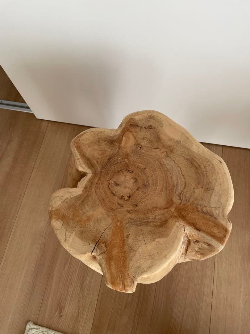 Rustic Wood ログスツール　アントリー