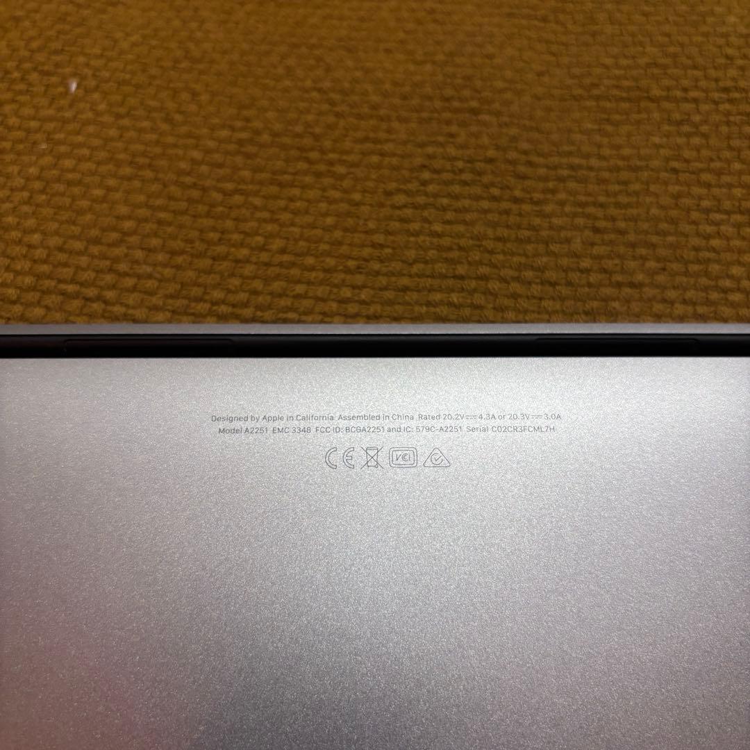 MacBook Pro 13インチ 2020 i5 16GB 512GB