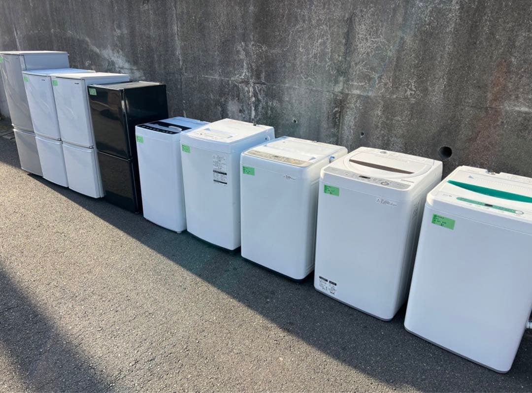 【高年式】お任せ4点セット 一人暮らし用 冷蔵庫、洗濯機、炊飯器、電子レンジ