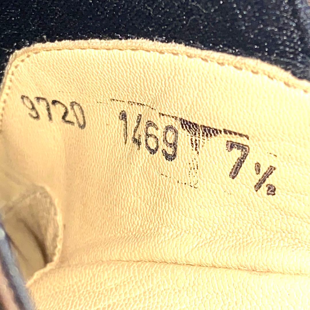 DOLCE＆GABBANA サイドゴアブーツ オイルドレザー 牛革 26.5