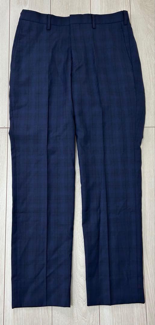 【ジャケットのみ新品】タケオキクチ　ビジネススーツ L セットアップ　ストライプ