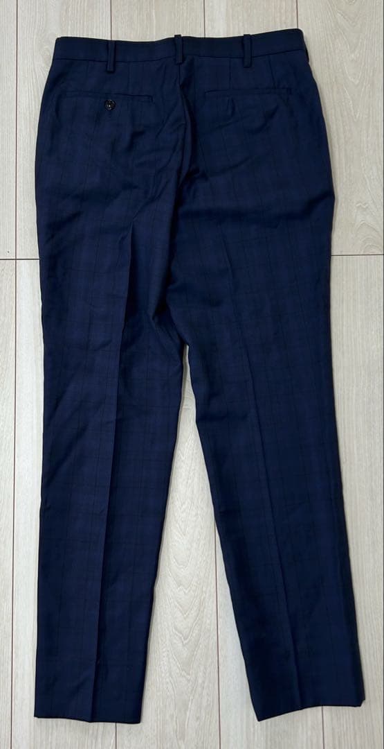 【ジャケットのみ新品】タケオキクチ　ビジネススーツ L セットアップ　ストライプ