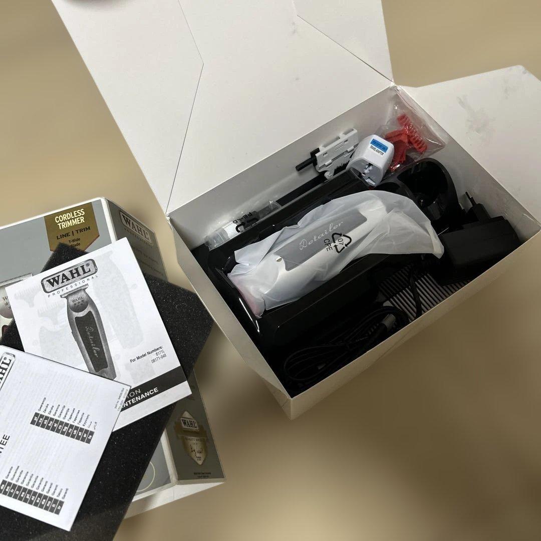 未使用品WAHL cordless Detailer Liメンズシェーバシルバー