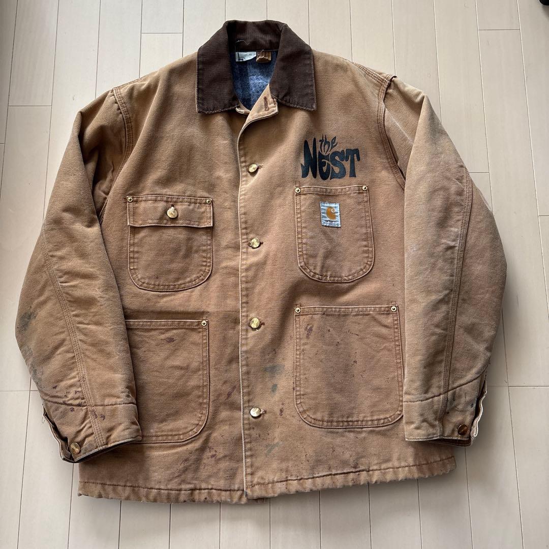 カーハート　the nest カスタム　チョアコート　ヴィンテージ　ビンテージ①