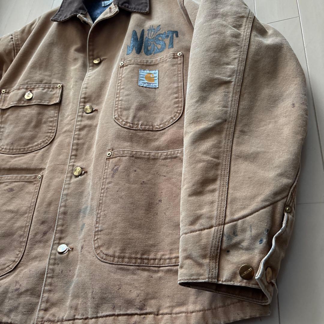 カーハート　the nest カスタム　チョアコート　ヴィンテージ　ビンテージ①
