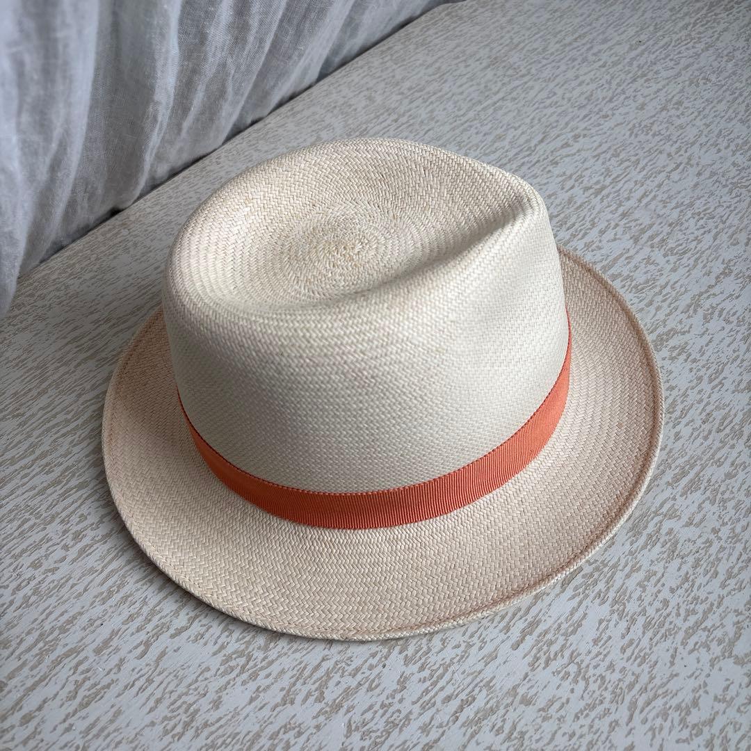 ヘレンカミンスキー　帽子　麦わら帽子　リボン