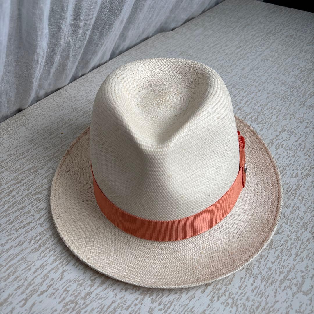 ヘレンカミンスキー　帽子　麦わら帽子　リボン