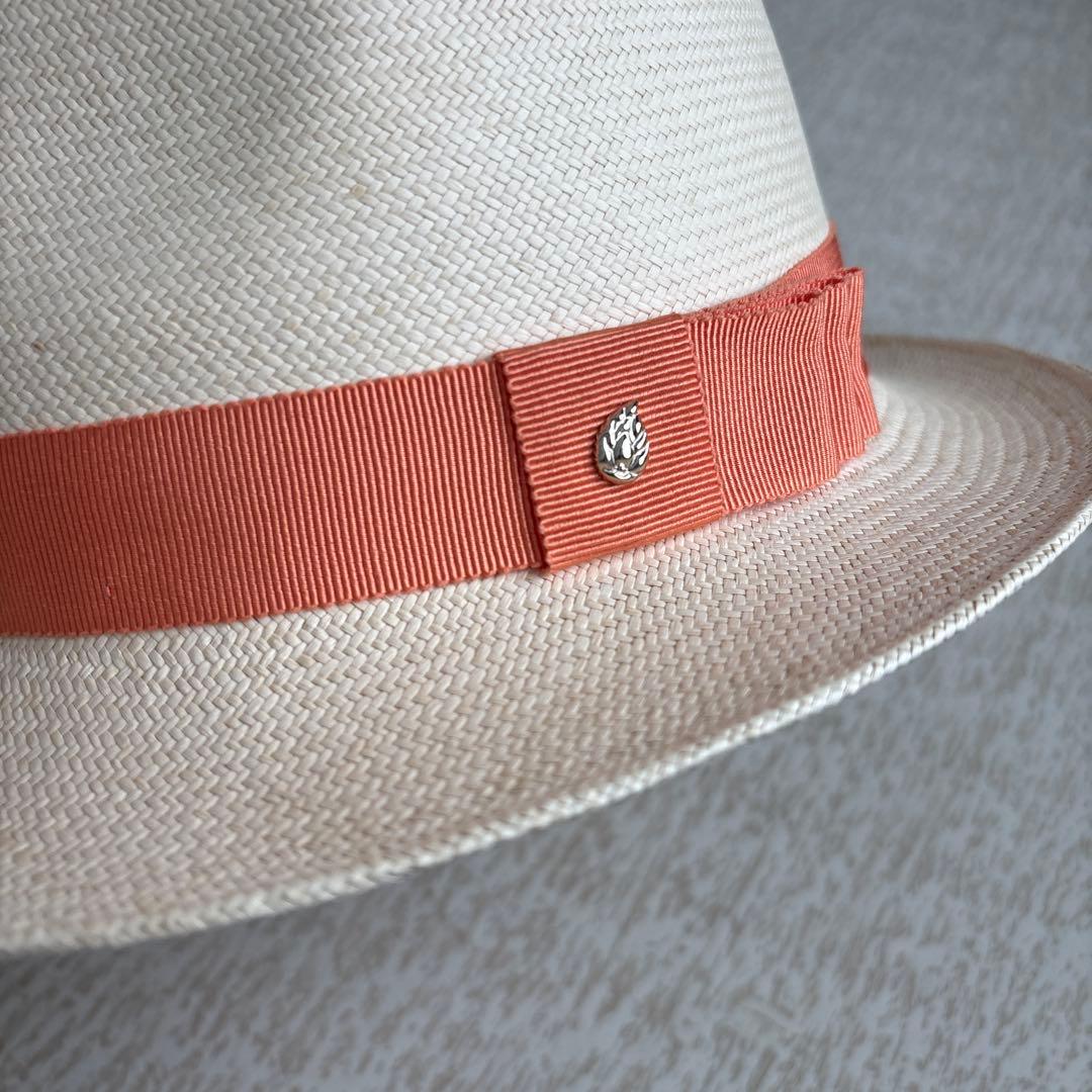 ヘレンカミンスキー　帽子　麦わら帽子　リボン