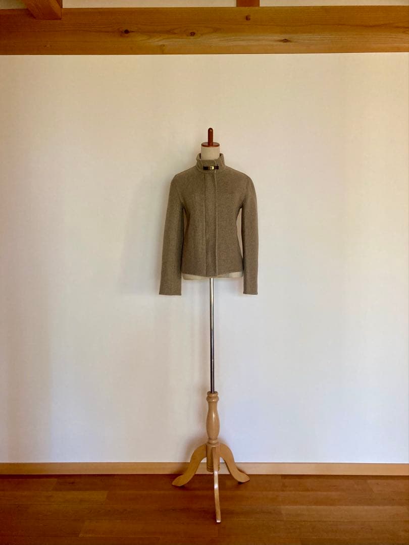 HERMES マルジェラ期 カシミヤ ダブルフェイス ジャケット クリーニング済