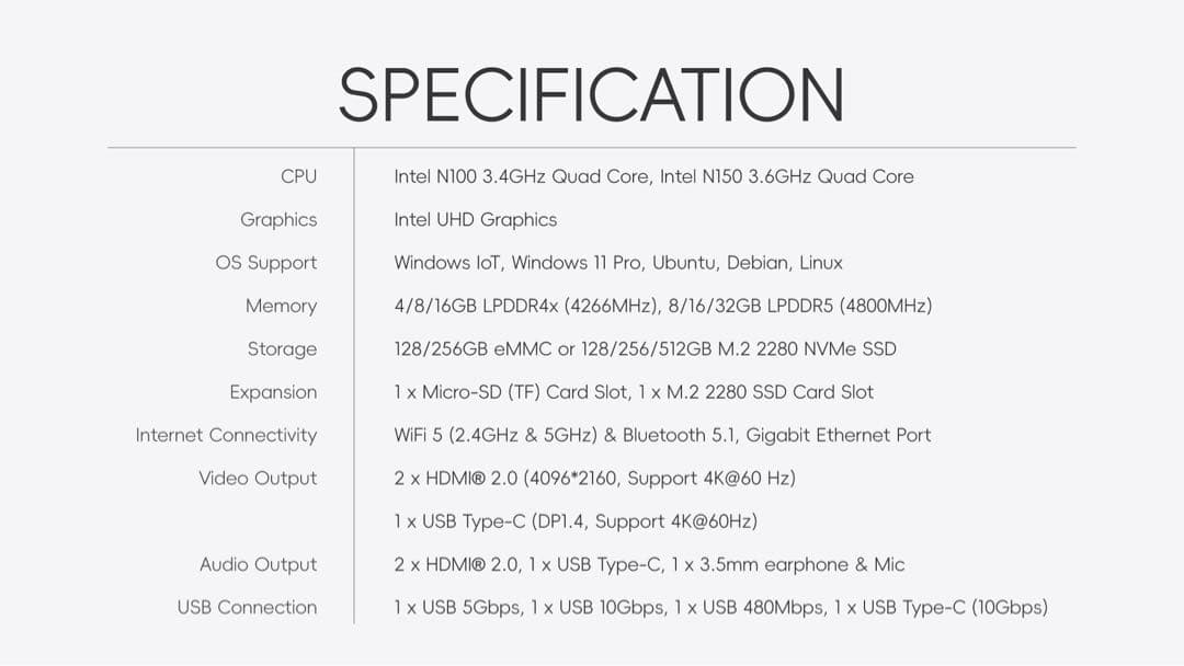 HiMeLE Quieter4C ファンレス ミニ PC