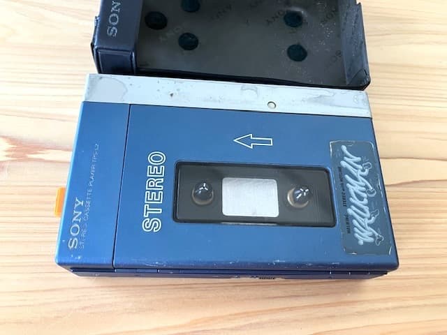 超希少品 高音質 整備済完全動作品 SONY TPS-L2 新品ヘッドホン付