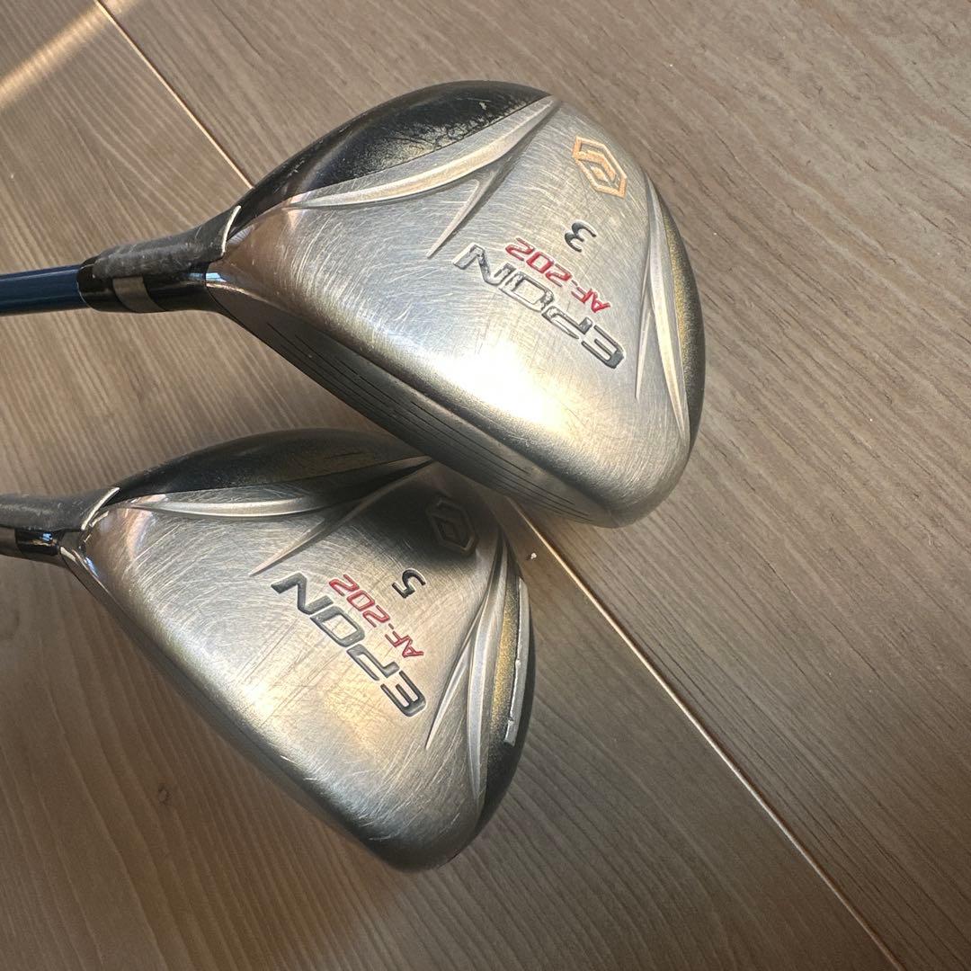 エポンAF202 FW3番5番（シャフトTour AD GT-5 ）