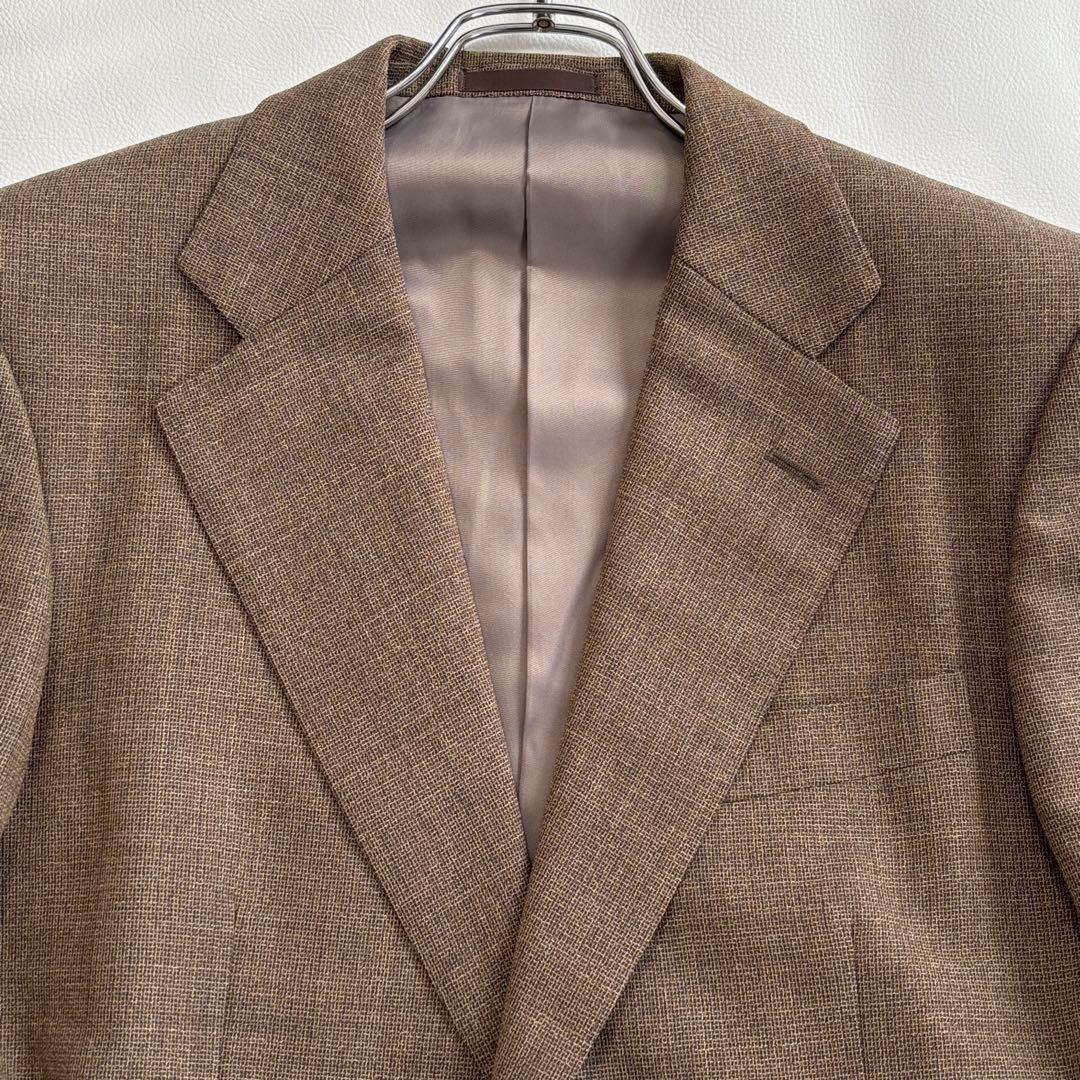 バーバリー ベージュブラウン スーツ セットアップ M ビジネス カジュアル